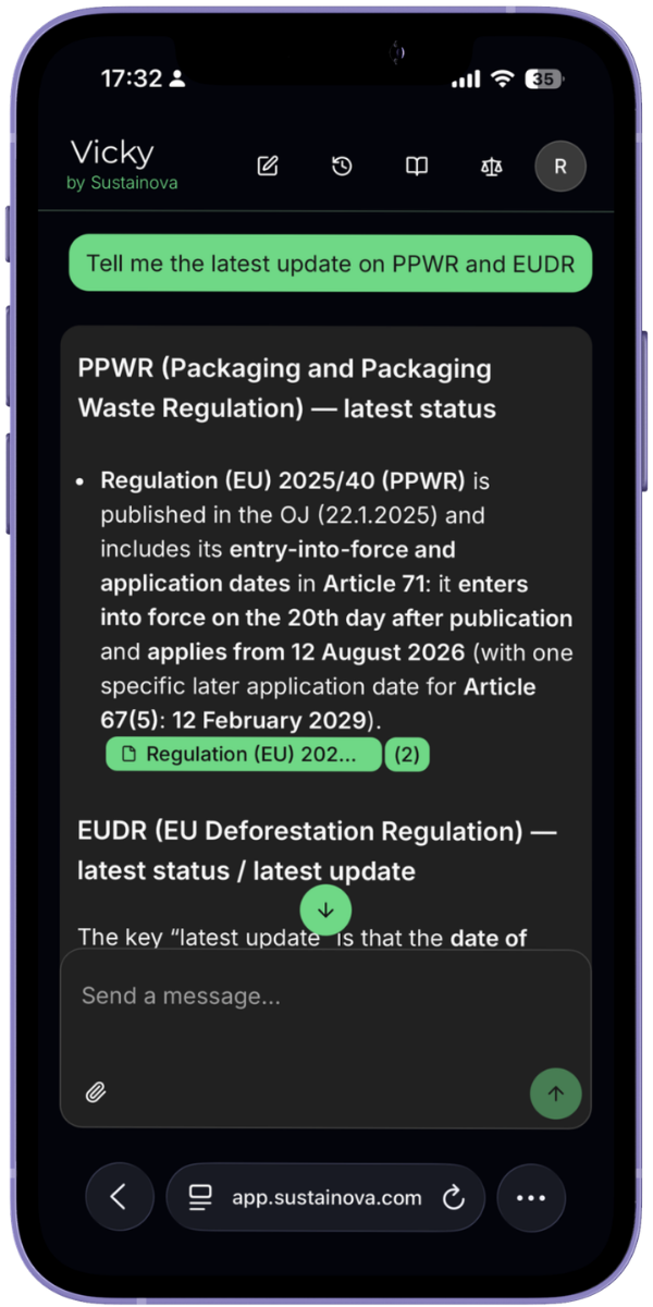 Vicky Mobile App Mockup